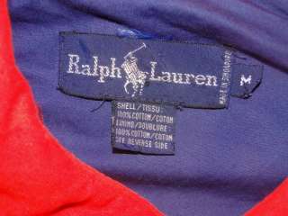 Vintage Ralph Lauren Cotton vest RRL MADE IN SINGAPORE 90s Sz.M  