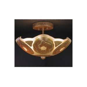  7025 Vesuvius   Semi Flush Ceiling Fixture