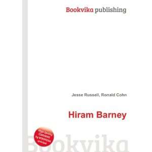  Hiram Barney Ronald Cohn Jesse Russell Books