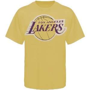  Los Angeles Lakers Majestic Vintage Bench Tee II T Shirt 