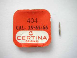Certina caliber 25 65/66 partial stem watch part  