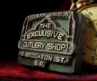 san francisco california the exclusive cutlery shop close up look for 