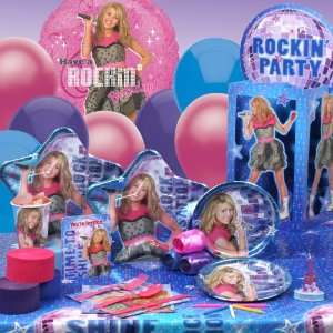  Hannah Montana   Rock the Stage Deluxe Party Kit 