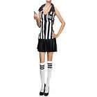Adult Womens Referee Uniform Costume Lace Up Dress SM Size