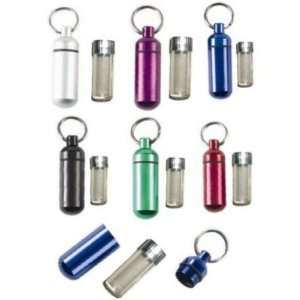  SE Small Pill/ID Holder Keychain (Assorted Colors) (12PK 