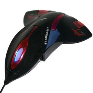 Frisby Airplane Aircraft Jet Computer Notebook PC Optical Mouse with 
