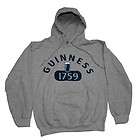 Guinness 1759 Hoodie Beer pullover hooded sweatshirt