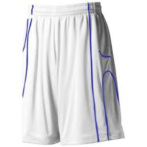  A4 Moisture Mgmt Game Basketball Shorts WHITE/ROYAL (WHR 