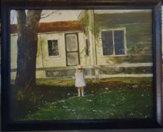 Original Painting Maine Artist John Swan Acrylic on Panel titled 
