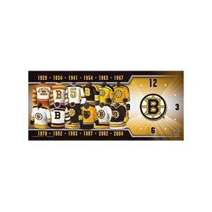  Frameworth Boston Bruins 7x16 (H) Clock
