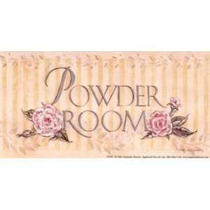 Powder Room   Poster by Stephanie Marrott (7x3.5)