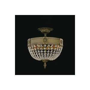  FM 8001   Six light Valencia Semi Flush Mount