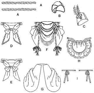for accessories for Mens and Womens Medieval, 18th and 19th Century 