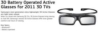 2X SAMSUNG LED & Plasma TV 3D Glasses SSG 3050GB _ Follow up model of 