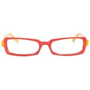  OGI 8034 329 Red Yellow Eyeglasses