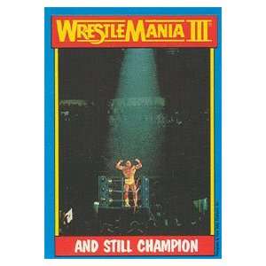 1987 WWF Topps Wrestling Stars Trading Card #56  Hulk Hogan 