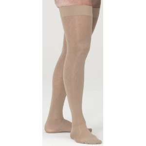   mmHg Closed Toe Thigh High Compression Stockings with Silicone Border