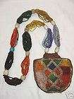 ANTIQUE Yoruba Beaded Diviners Necklace From Nigeria