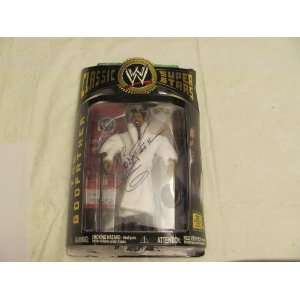   AUTO SIGNED WWE CLASSIC COLLECTOR SERIES 9 THE GODFATHER ACTION FIGURE