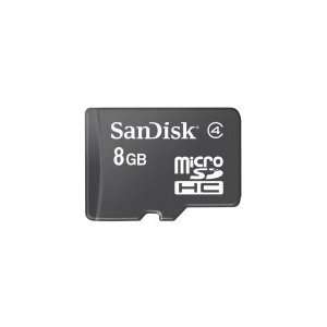 SANDISK 8GB MCIROSDHC CARD W/ ADAPTER   5YR WARRANTY   SDSDQ 8192 P36A