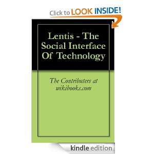 Lentis   The Social Interface Of Technology The Contributers at 
