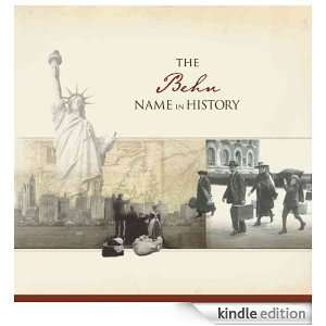 The Behn Name in History Ancestry  Kindle Store