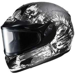   16 Narrl Full Face Snow Helmet MC 5 Black Small S 913 852 Automotive