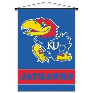  87114   Kansas Jayhawks Indoor Banner Scroll Sports 