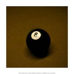  Liebermans PPAPVP0133 Jim Rush 8 Ball on Brown 12.00 x 12 