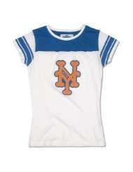 New York Mets Ladies Retro Fashion Logo T Shirt by Red Jacket