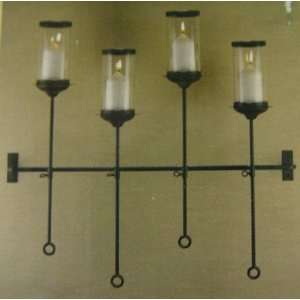  Candle Holder Wall Art Votive Contemporary Wrought Iron 