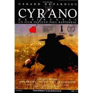  Cyrano de Bergerac (1990) 27 x 40 Movie Poster Spanish 