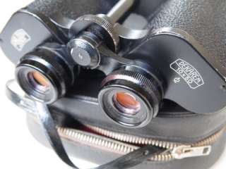Carl Zeiss Dekarem 10x50 1Q binoculars, multi coated, with leather bag 