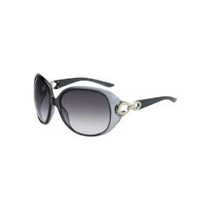   Grey Gradient Frame/Dark Grey Gradient Lens Plastic Sunglasses Sports