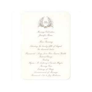    Martha Stewart Feather Wreath Ceremony Cards Arts, Crafts & Sewing