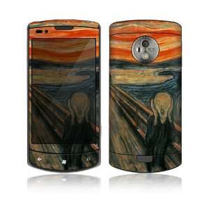  LG Optimus 7 Skin Decal Sticker   The Scream Everything 