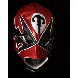  Lucha Libre Wrestling Halloween Mask Atlantis red 