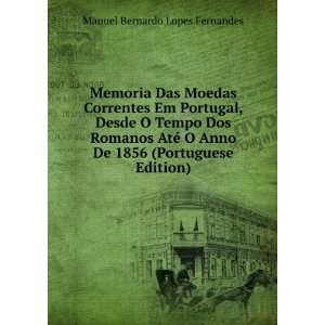   De 1856 (Portuguese Edition) Manuel Bernardo Lopes Fernandes Books