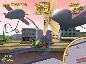 Super Monkey Ball 2 NINTENDO GAMECUBE roll guide spheres over maze 