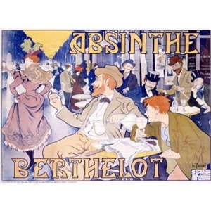  Absinthe Berthelot Giclee Poster Print by Thiriet , 32x24 