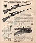 1959 KRICO AD RIFLES & CARBINES