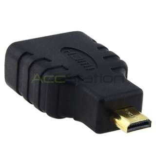 For HTC EVO 4G Micro HDMI Type D to HDMI Cable Adapter  