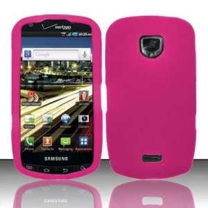  EMPIRE Hot Pink Rubberized Hard Cover Case for Samsung 