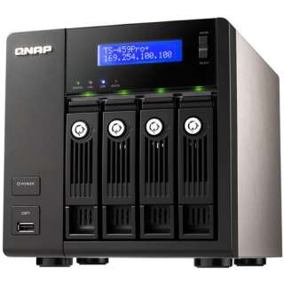 QNAP TS 459 Pro+ 4TB (2 x 2000GB)   Powered by Hitachi Deskstar 7K3000 