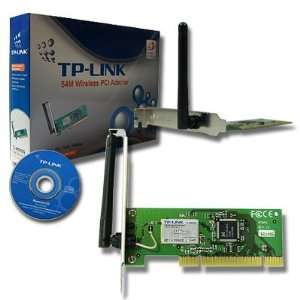  TP LINK TL WN353GD Wireless PCI Adapter 54Mbps 128 bit 