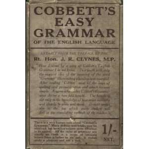   SERIES OF LETTERS (FOULSHAMS SHILLING SERIES) WILLIAM COBBETT Books