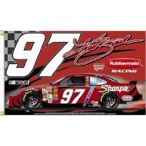  Kurt Bush 3x5 Flag (#97110) Rubbermaid racing 