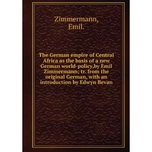   an introduction by Edwyn Bevan. Emil. Zimmermann  Books