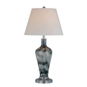 com Lite Source LS 21203 Chrome Flannery] 1 Light Table Lamp with Off 