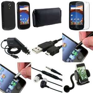  9In1 Accessory Bundle Black Case Compatible With Samsung 
